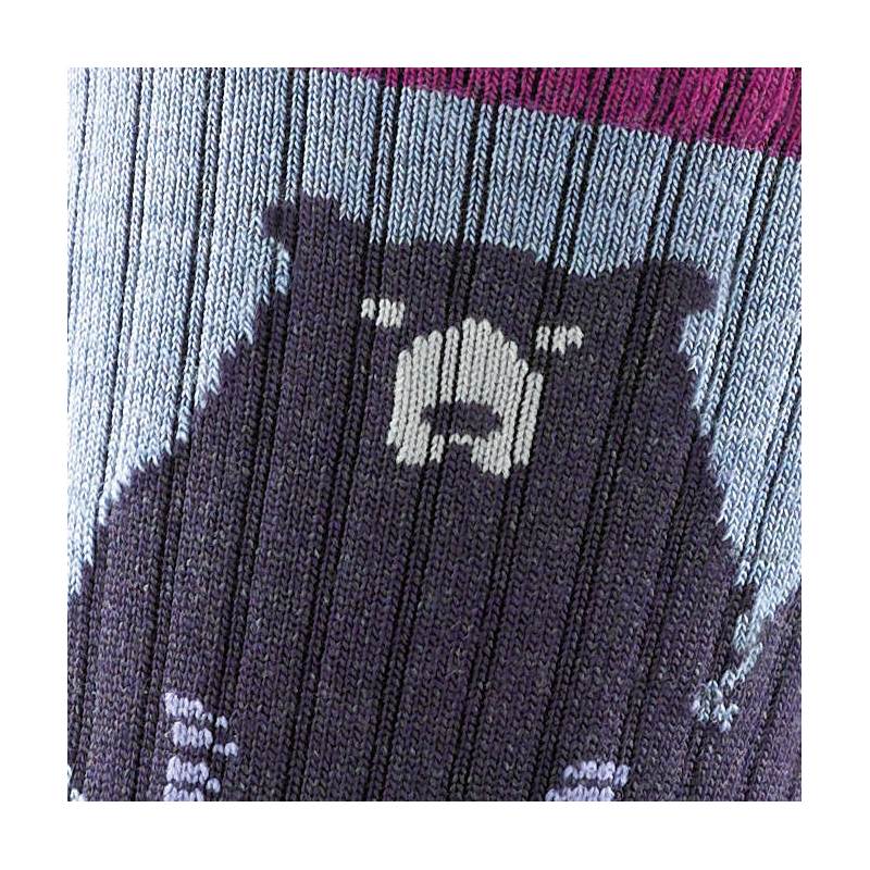 Darn Tough Womens Lightweight Bear Town Micro Crew Cushion Socks-2